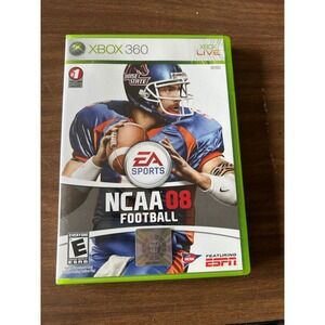 NCAA Football 08 - Xbox 360 - Complete in Box - Tested and Working!